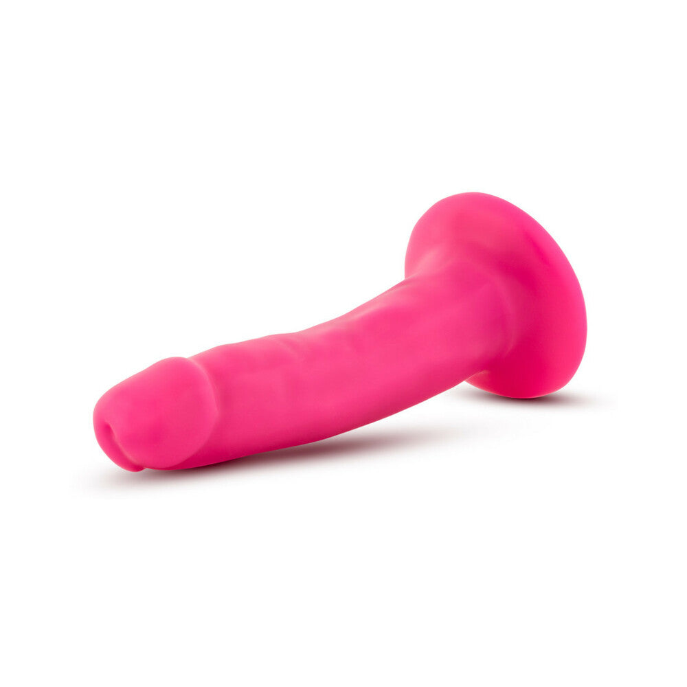 Neo Dual Density 5.5 inch Realistic Dildo Neon