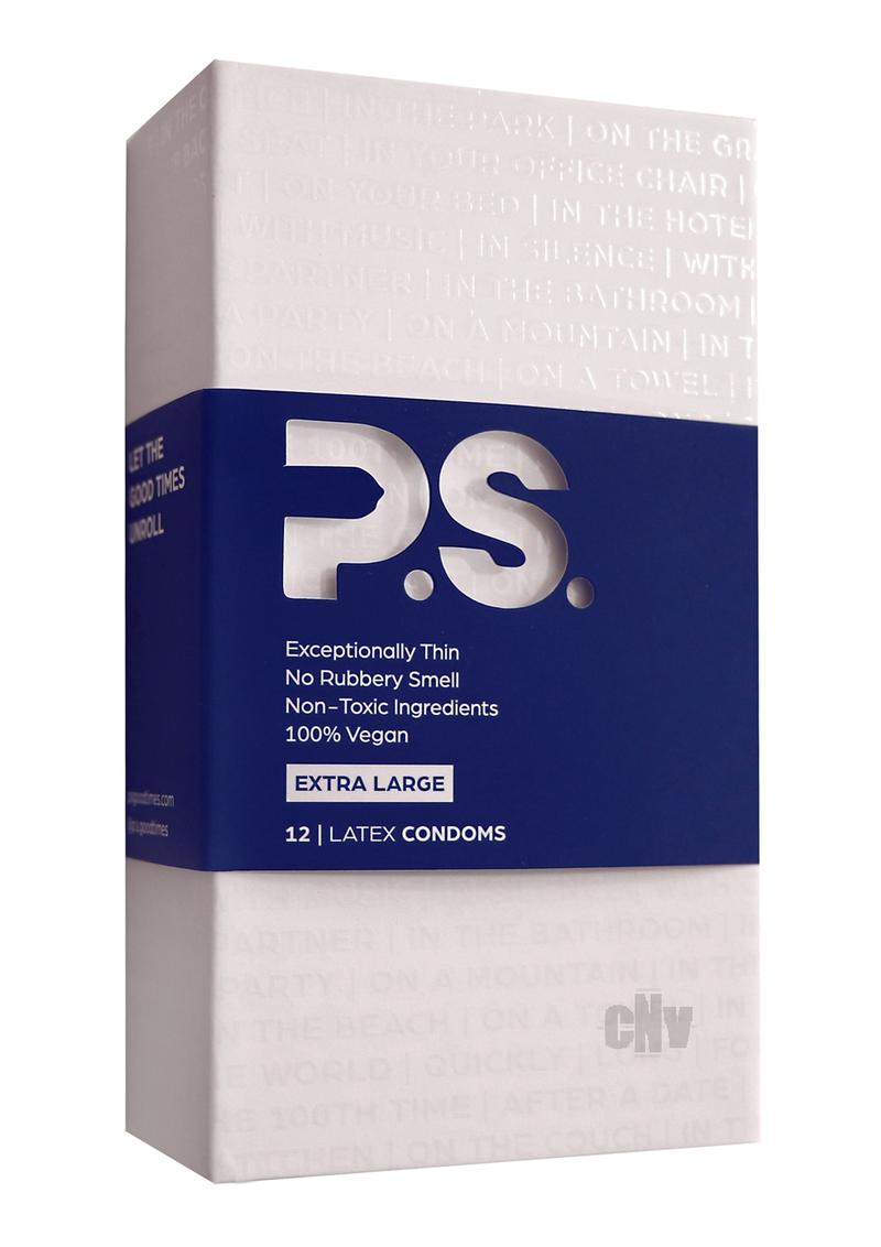 Ps Extra Large Latex Condom 12pk-Sexual Toys®-Sexual Toys®