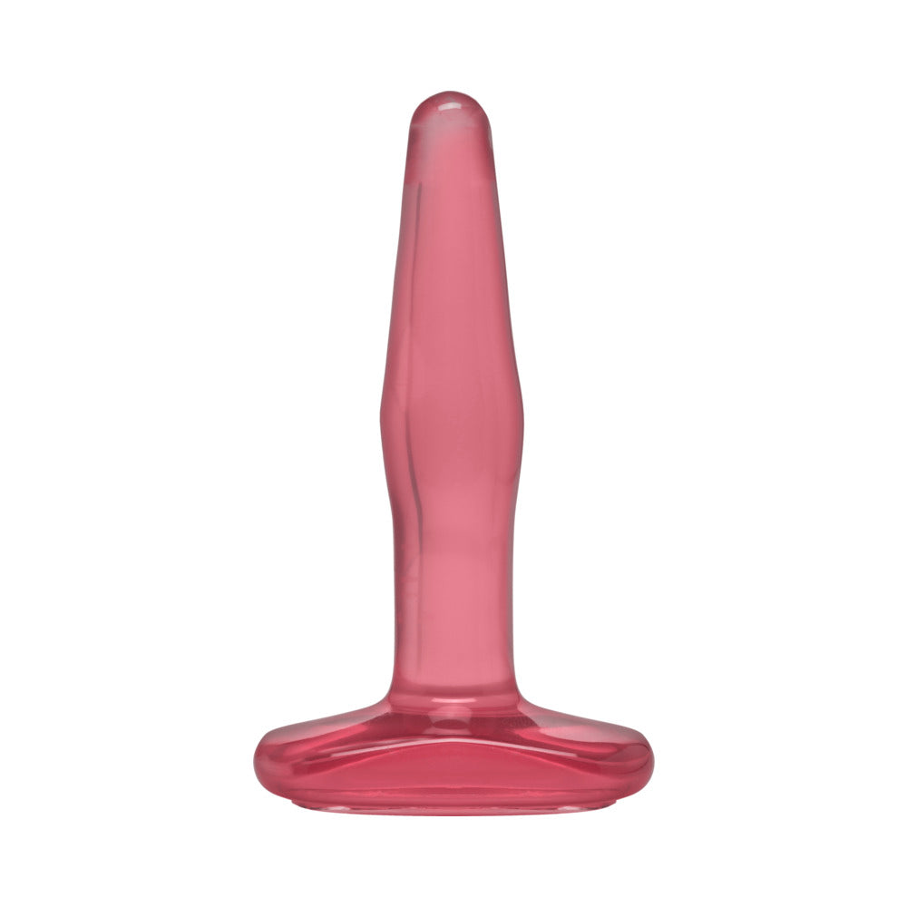 Crystal Jellies Butt Plug Pink Small