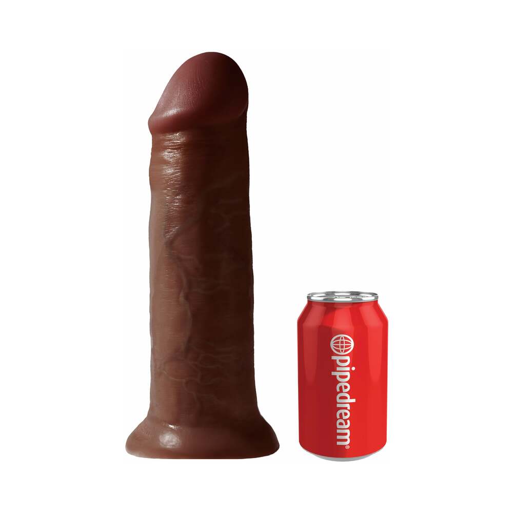 King Cock 12in Cock Brown