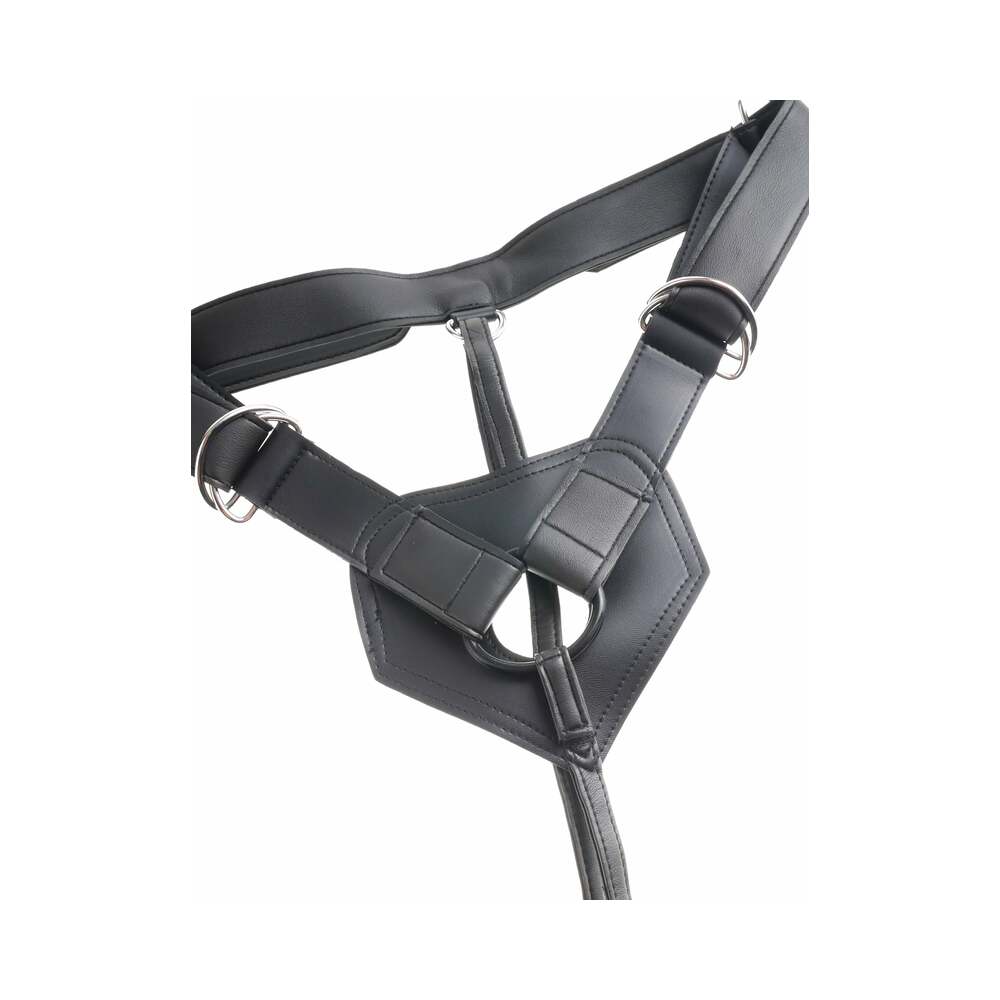 King Cock Strap-on Harness W/ 6in Cock Tan