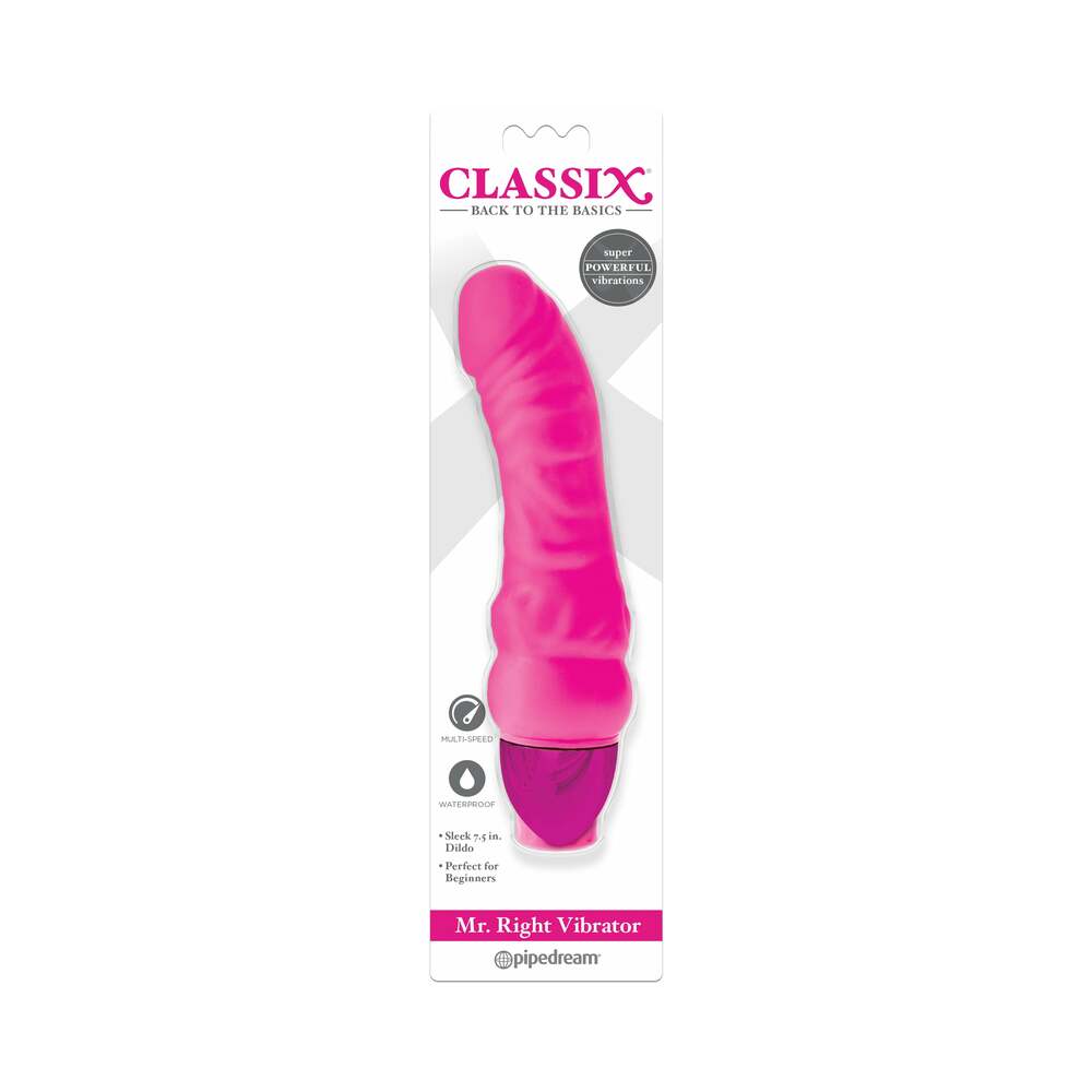 Classix Mr Right Vibrator - Purple