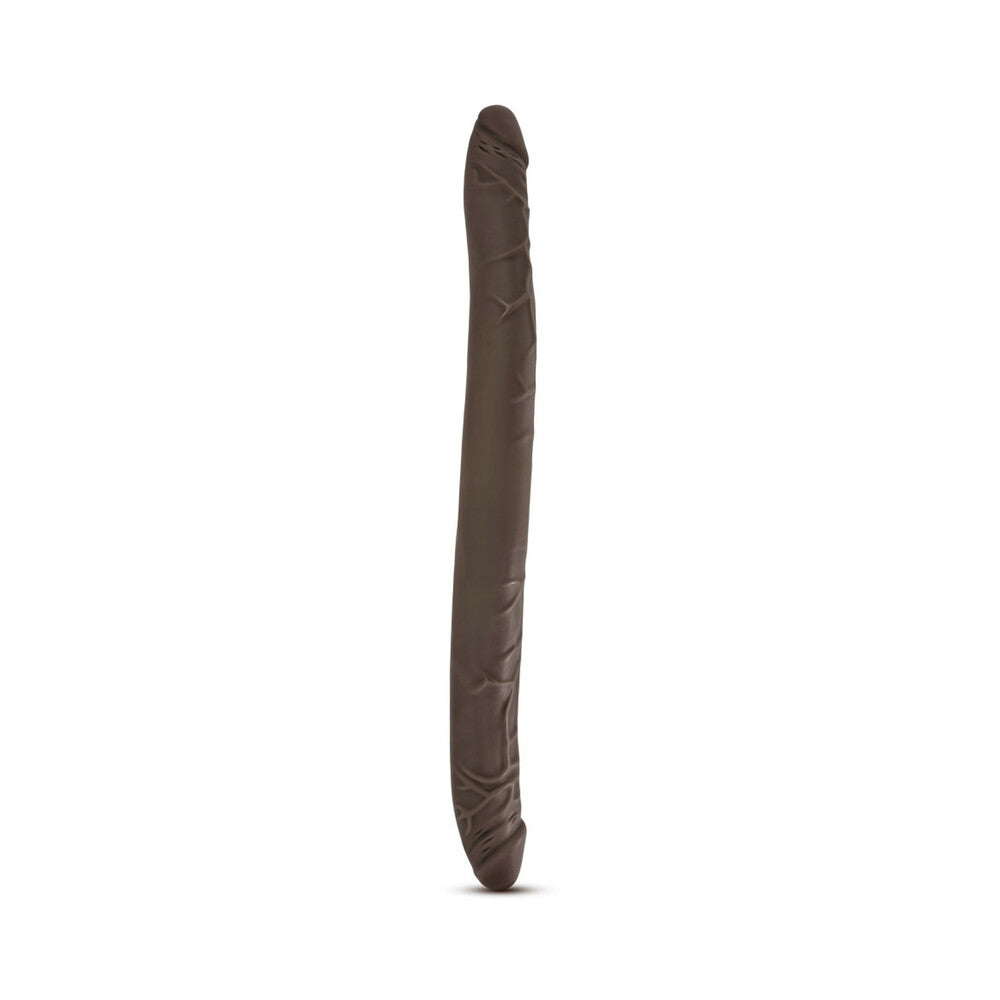 Dr. Skin - 16 Inch Double Dildo - Chocolate