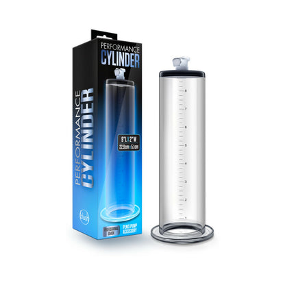 Performance - 9in X 2in Penis Pump Cylinder - Clear