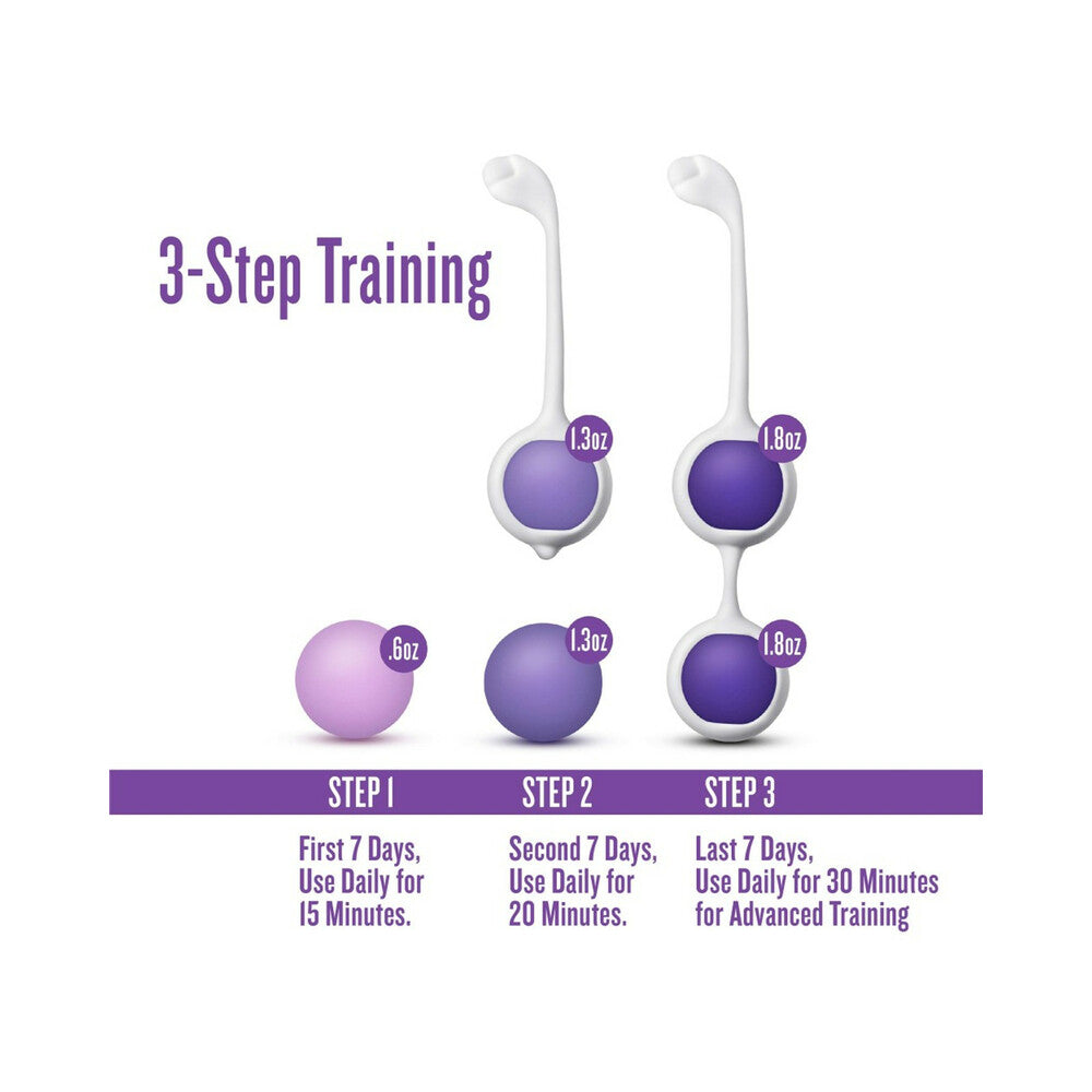 Blush Wellness Kegel Training Kit - Purple