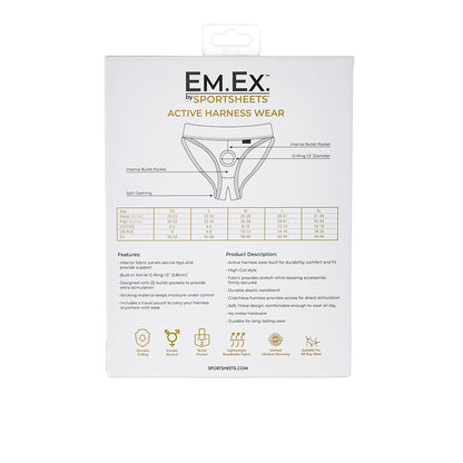 Em.Ex. by Sportsheets Silhouette Harness-S