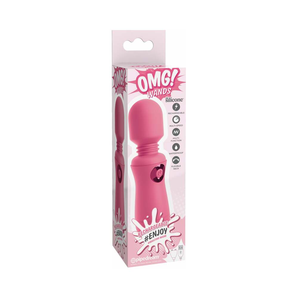 Omg! Wands Enjoy Rechargeable Vibrating Wand