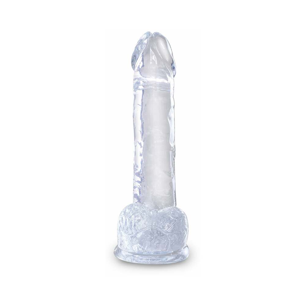 King Cock Clear 7in Cock with Balls