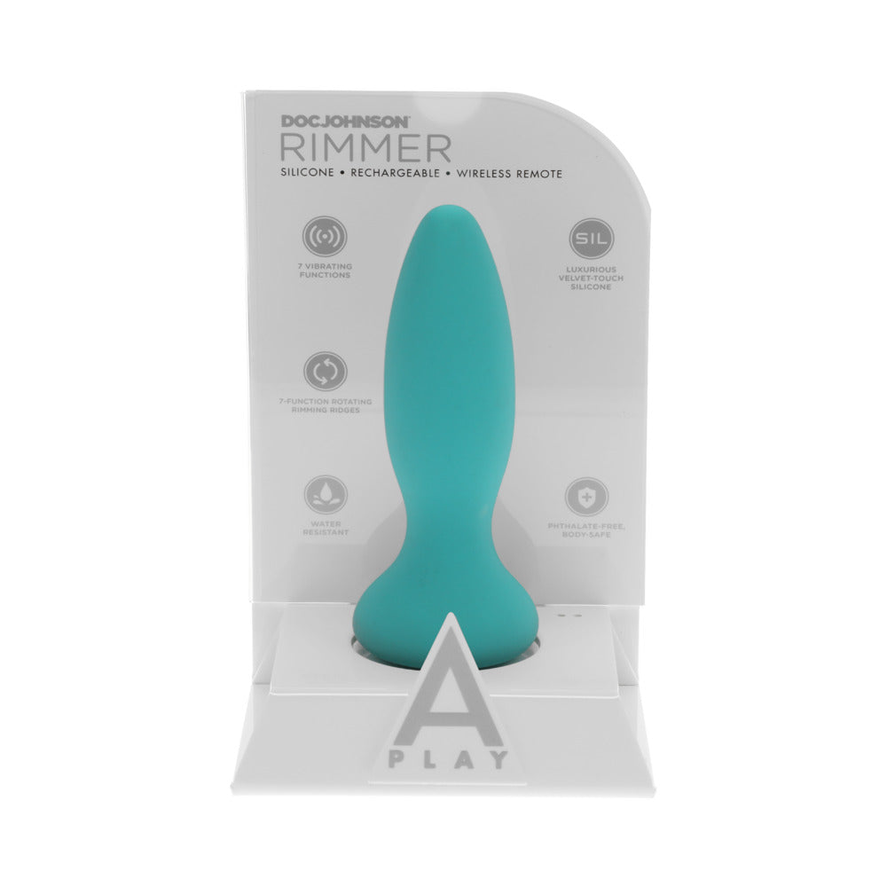 A-Play Rimmer Experi Plug W/Remote Blk
