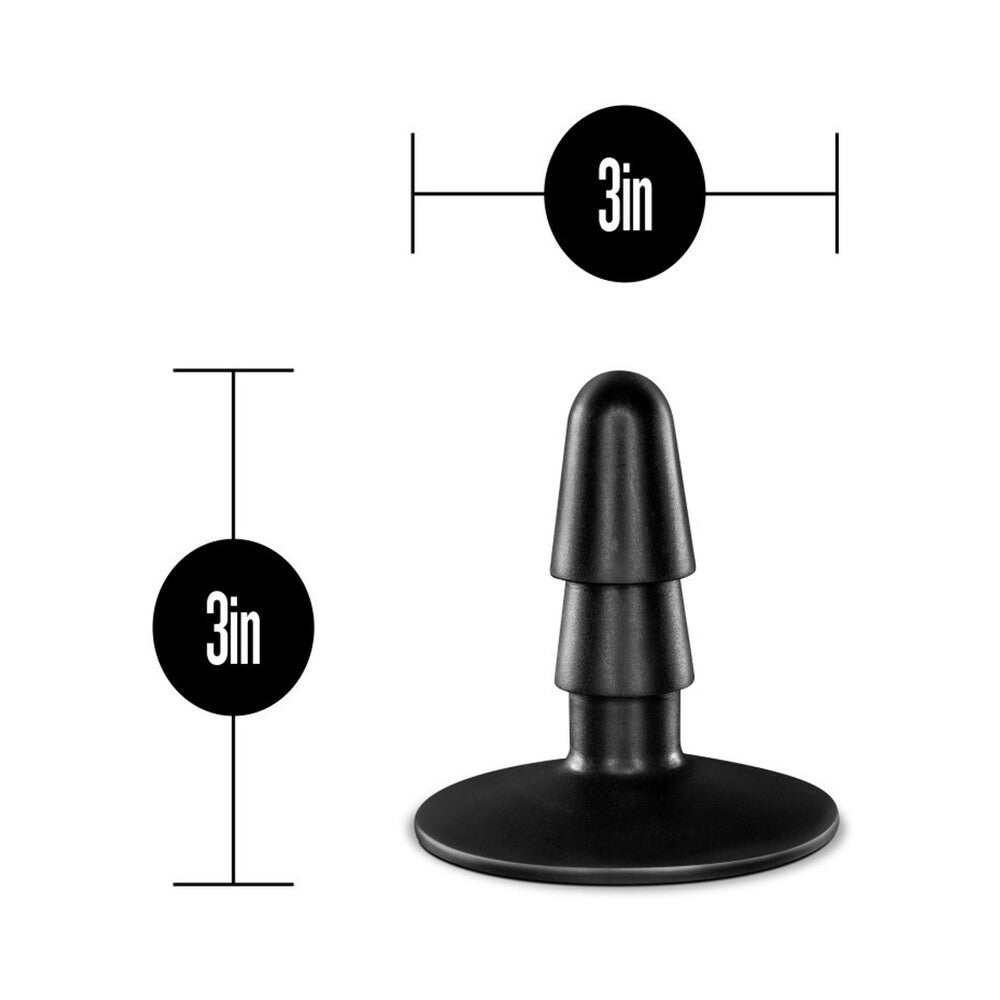 Lock On - Adapter With Suction Cup - Black