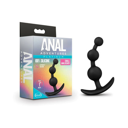 Blush Anal Adventures Small Beads - Black