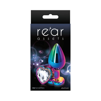 Rear Assets Mulitcolor Heart Medium Clear