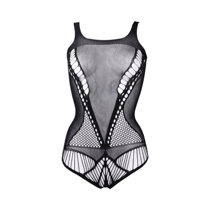 Shots Le Desir Contrast Net Teddy Os Black