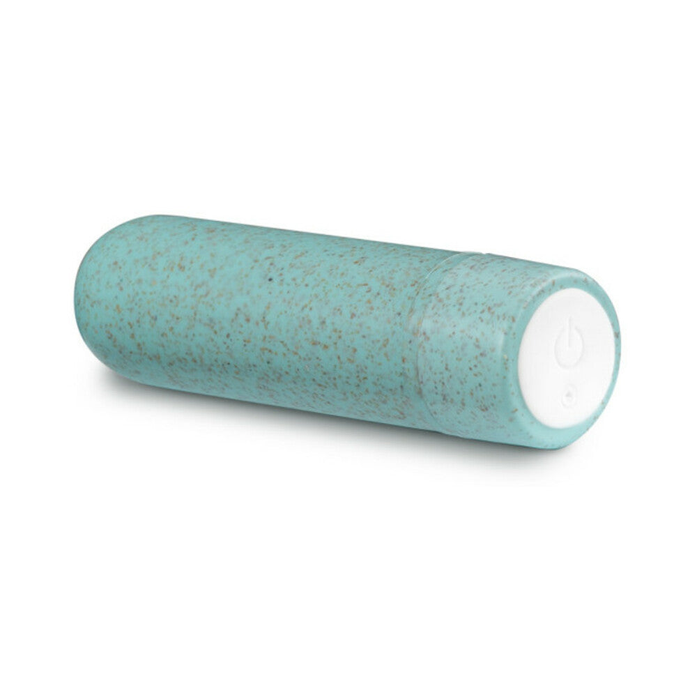 Blush Gaia Eco Rechargeable Bullet - Aqua