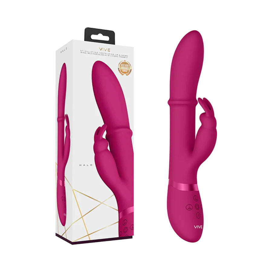 Vive Halo Rabbit Vibrator Pink