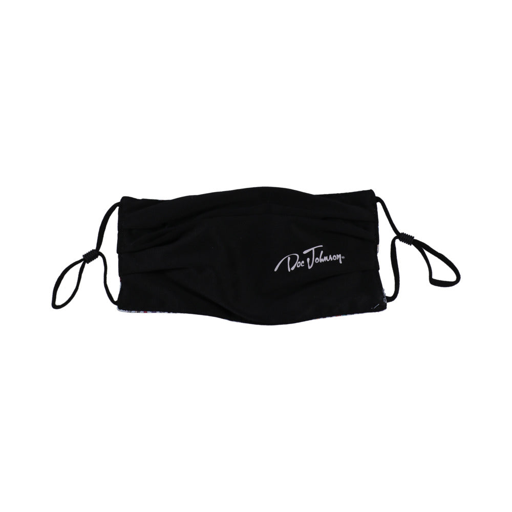Dj Reversible&amp;Adjustable Face Mask Blue