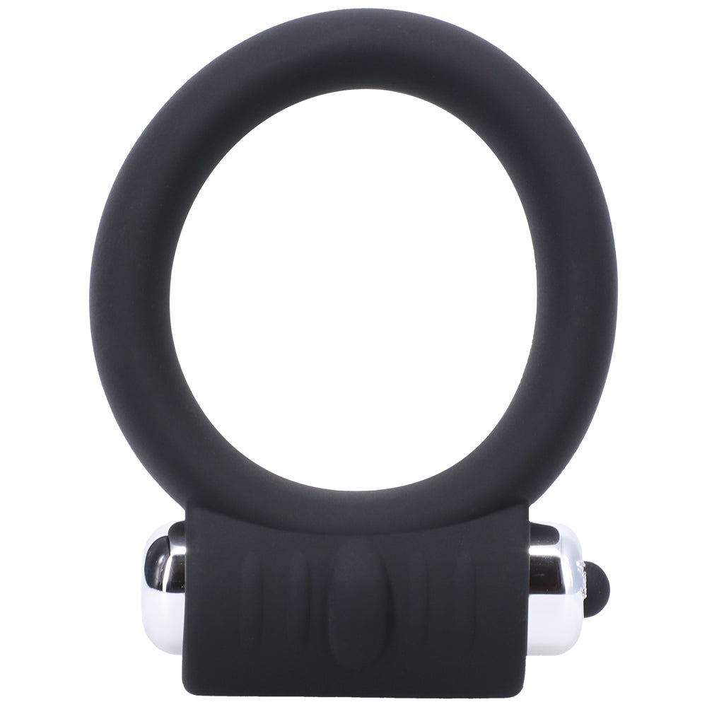 Tantus Vibrating C-Ring 2In Onyx (Bag)