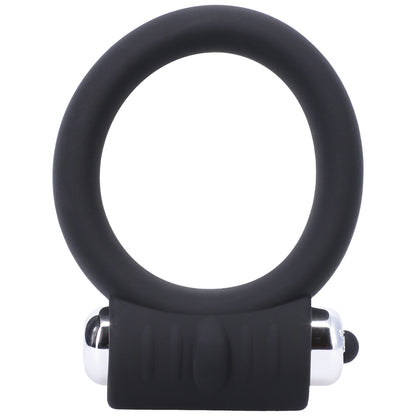 Tantus Vibrating C-Ring 2In Onyx (Bag)