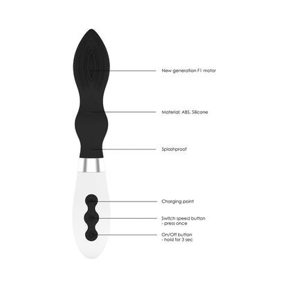 Luna Astraea Rechargeable Vibrator - Black