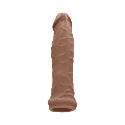 Real Rock Penis Extender - 7&quot; - 17 Cm - Mocha