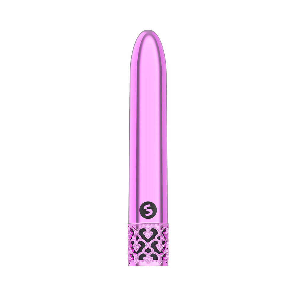 Royal Gems - Shiny - Abs Rechargeable Bullet - Pink