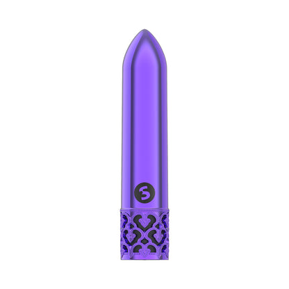 Royal Gems - Glitz - Abs Rechargeable Bullet - Purple