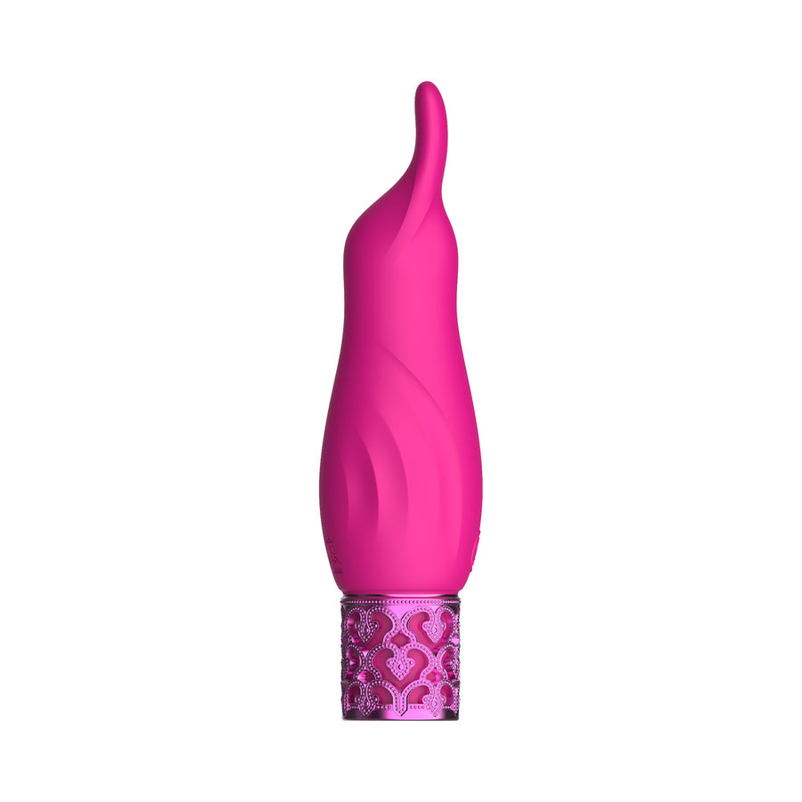 Royal Gems - Sparkle - Silicone Rechargeable Bullet - Pink