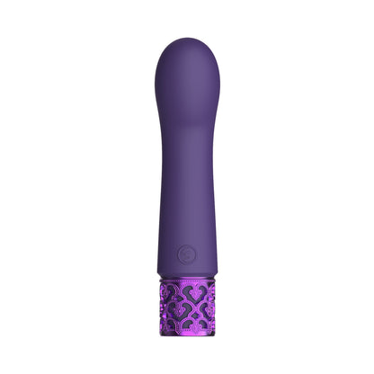 Royal Gems - Bijou - Silicone Rechargeable Bullet - Purple