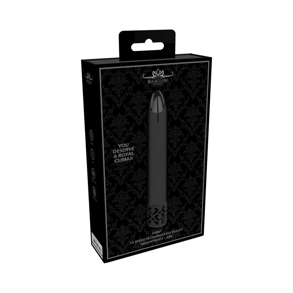 Royal Gems - Shiny Abs Rechargeable Bullet Gunmetal