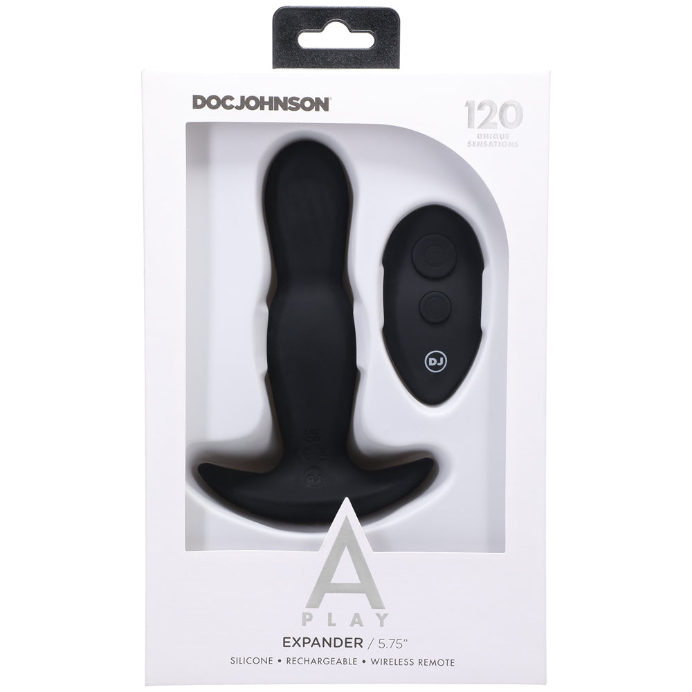 A-play Expander Rechargeable Silicone Anal Plug With Remote