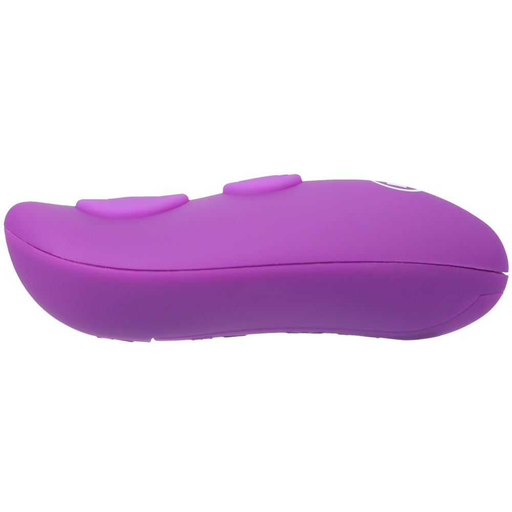 A Play Shaker Rechargeable Silicone Anal Plug W/Remote - Purple