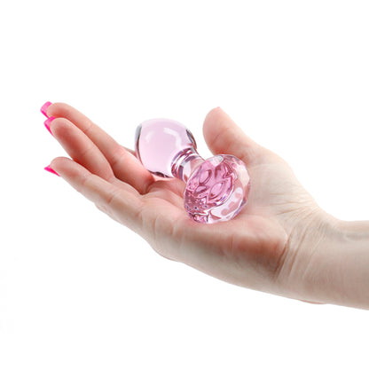 Crystal Gem Butt Plug - Pink