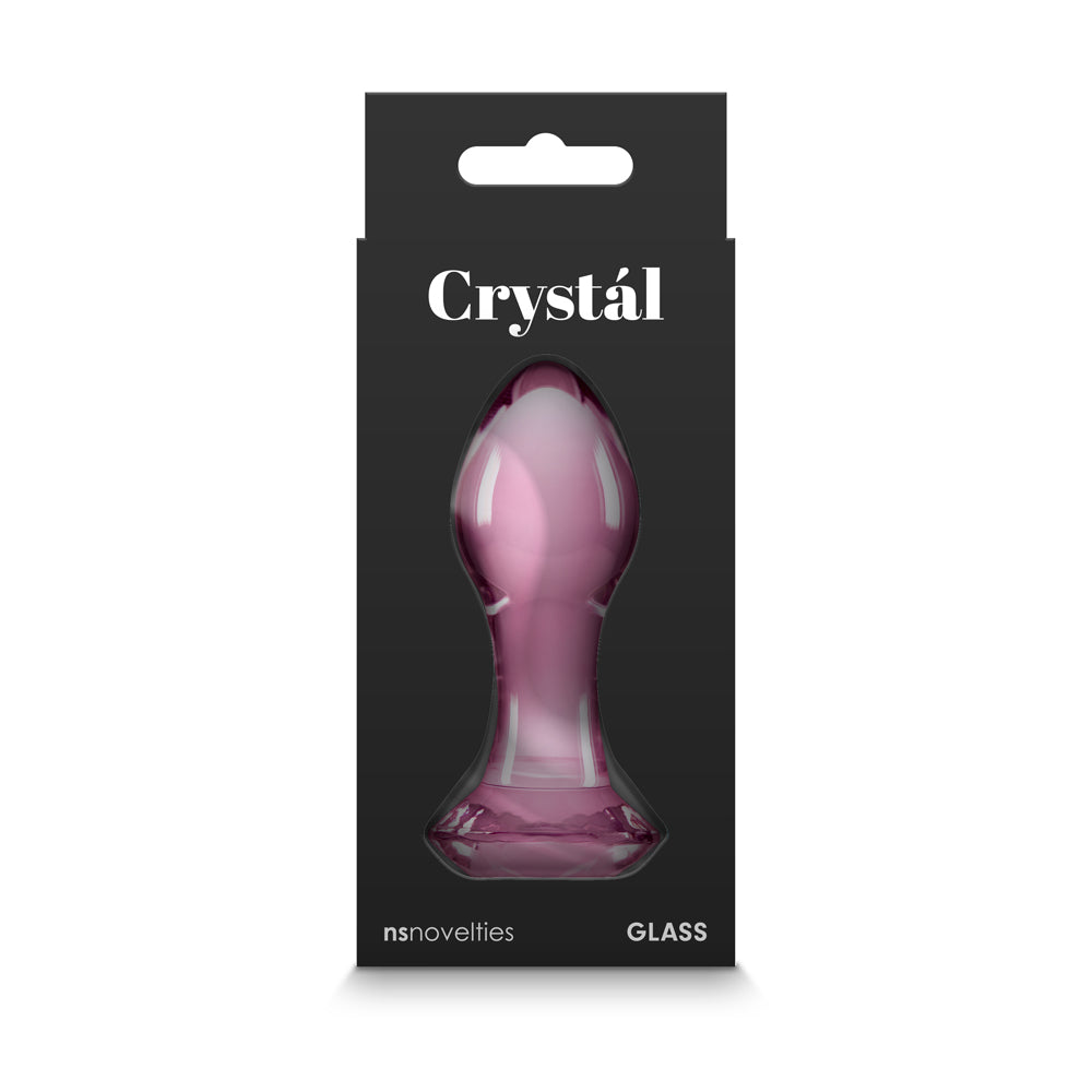 Crystal Gem Butt Plug - Pink