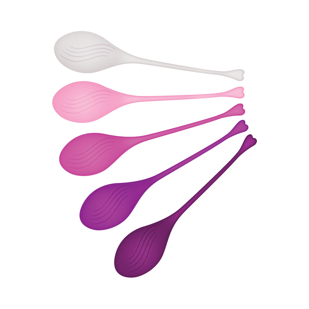 Evolved Tight &amp; Delight Kegel Set Of 5 Silicone