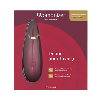 Womanizer Premium 2 Bordeaux