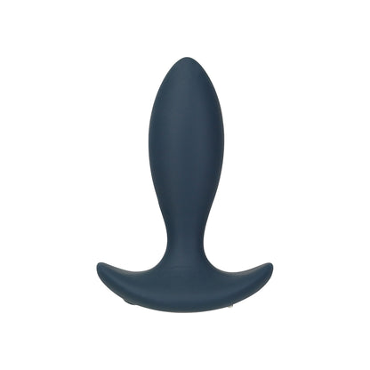 Lux Active Throb 4.5 In. Anal Pulsating Silicone Massager Black