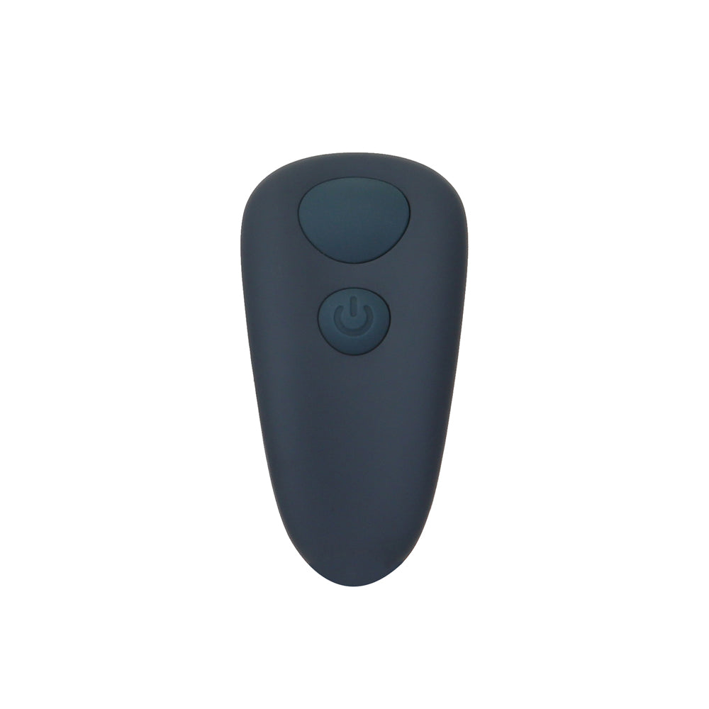Lux Active Throb 4.5 In. Anal Pulsating Silicone Massager Black