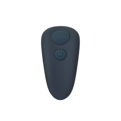 Lux Active Throb 4.5 In. Anal Pulsating Silicone Massager Black