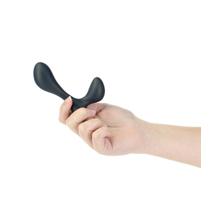 Lux Active Lx3 4.3 In. Vibrating Anal Trainer Silicone Black