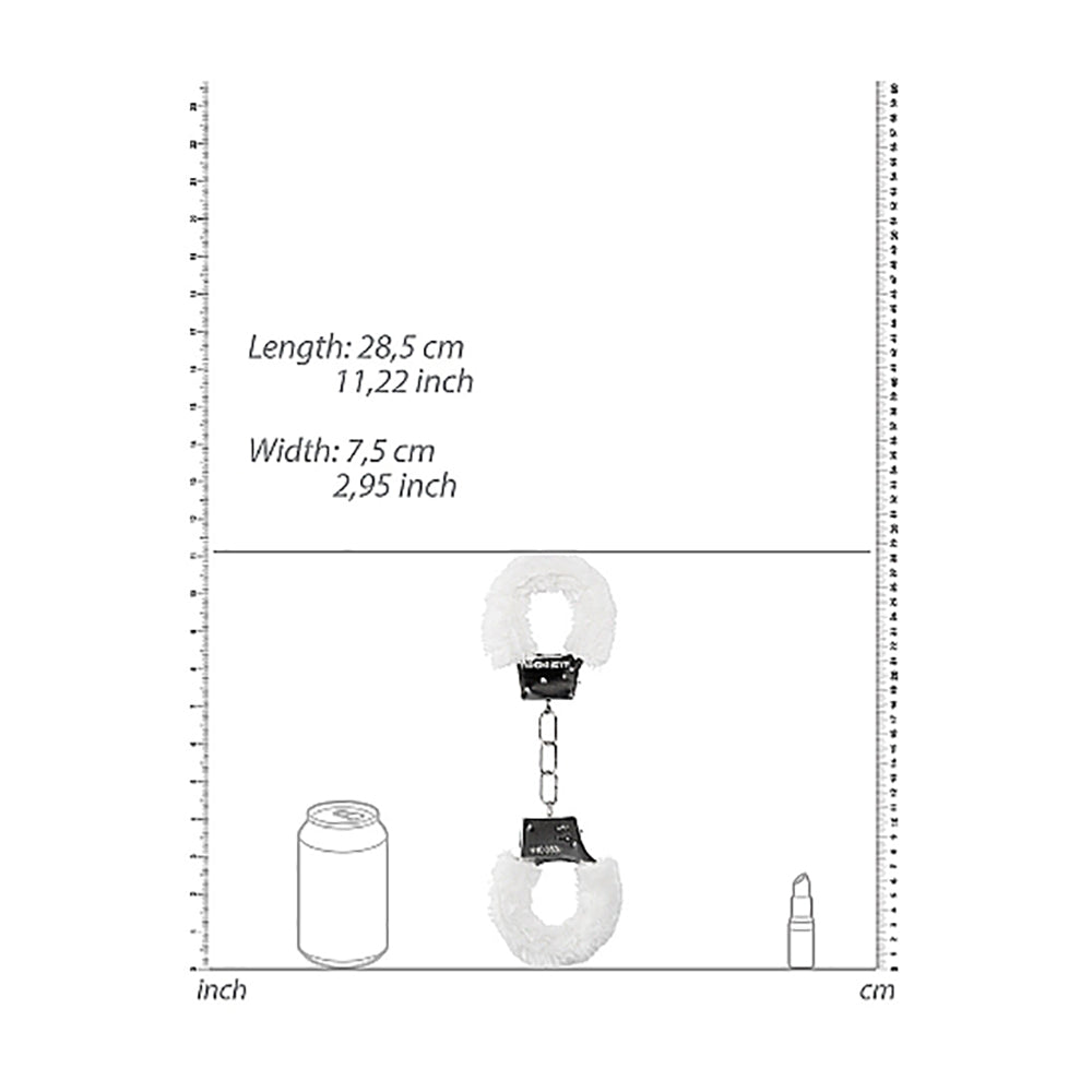 Ouch Beginners Furry Handcuffs