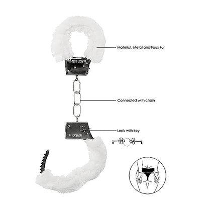 Ouch Beginners Furry Handcuffs