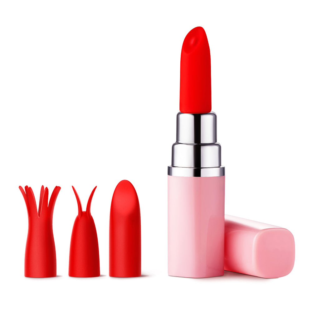 Luv Lab Lv57 Lipstick With 3 Silicone Heads Coral