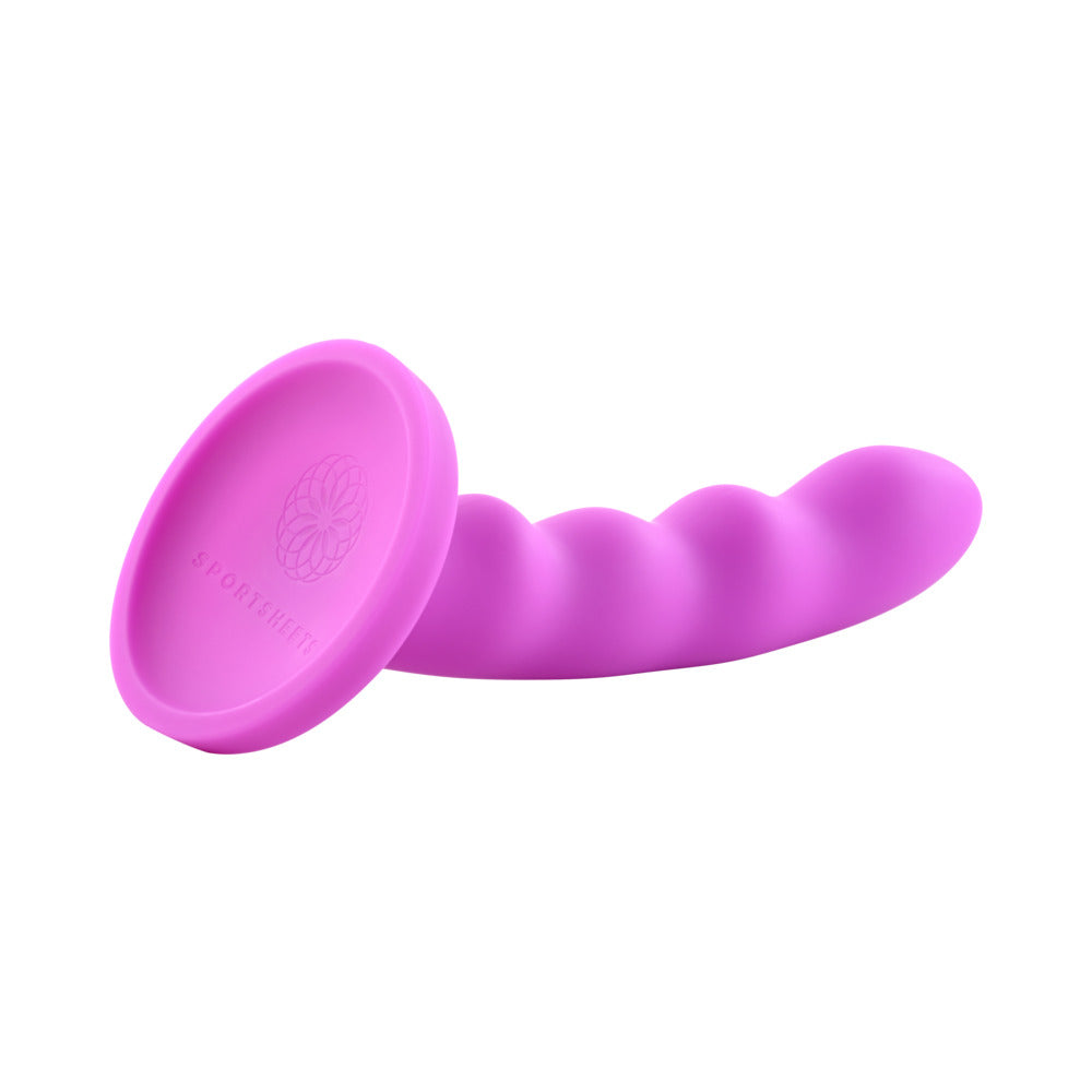 Merge Nautia 8 In. Suction Cup G-spot Dildo Fuchsia