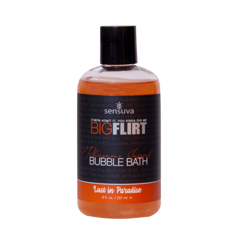 Big Flirt Pheromone Infused Bubble Bath - Lust In Paradise - 8 Fl. Oz.