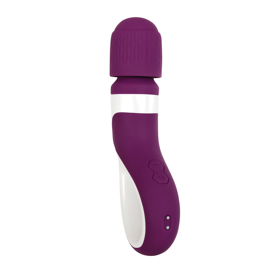 Gender X Handle It Wand Vibrator Silicone Rechargeable Purple