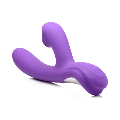 Power Bunny Shivers Suction Dual Stimulator Purple