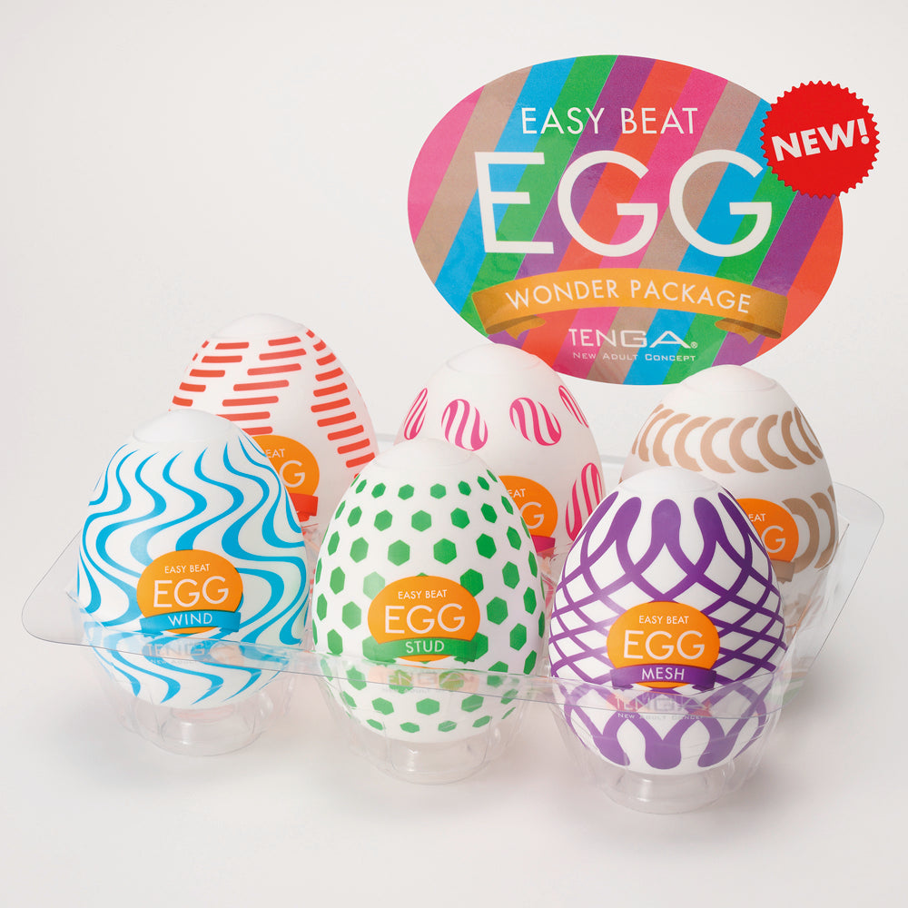 Tenga Egg Variety Pack Wonder 6 Pcs