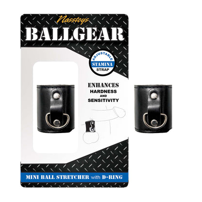 Ballgear Mini Ball Stretcher With D-ring Black