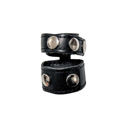Ballgear Cock Strap W/Ball Stretcher Bk