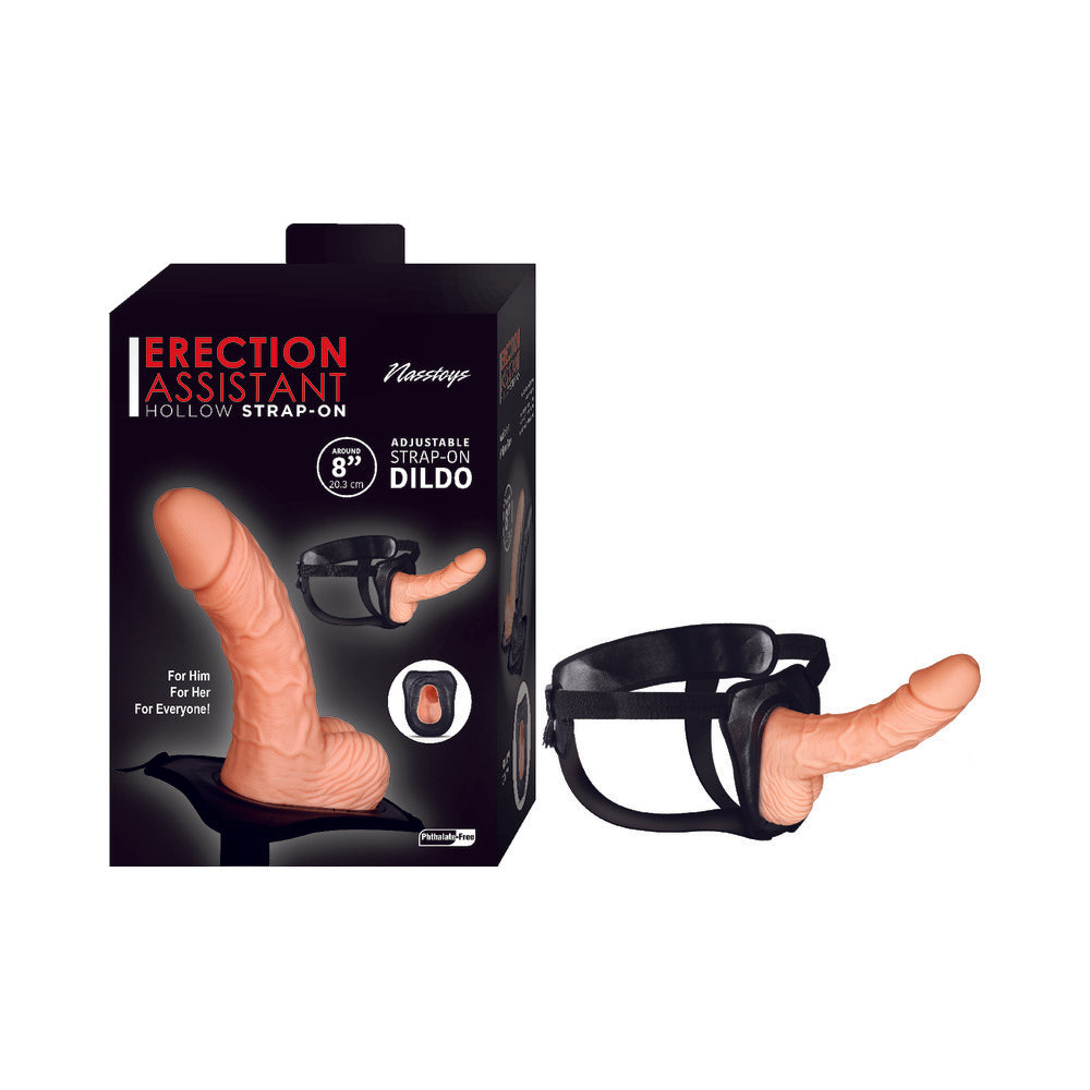Erection Assistant Hollow Strap-On 8In W